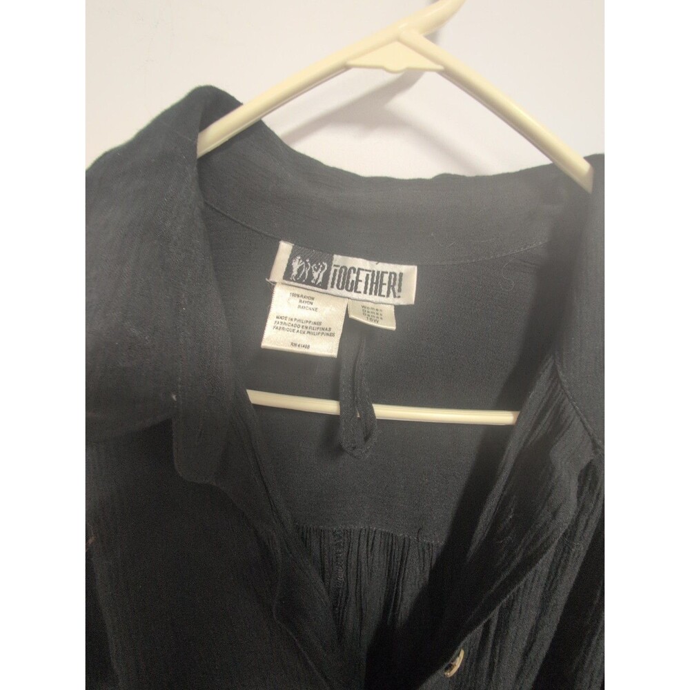 VTG Together! Button Front Dress Women's 16W - Picture 2 of 6
